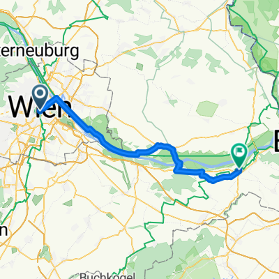 Wien - Petronell 51km
