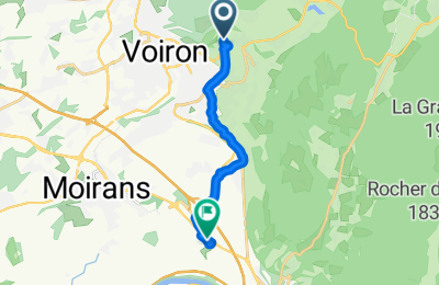 Route in der Bikemap App öffnen