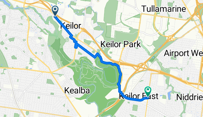 931 Old Calder Highway, Keilor to 134 Milleara Road, Keilor East