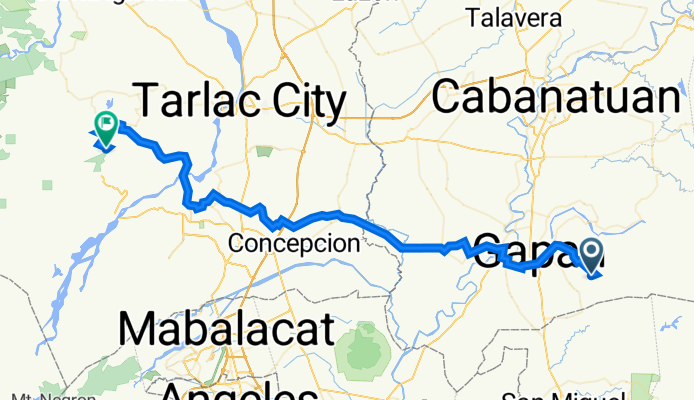 Moderate route in San Jose