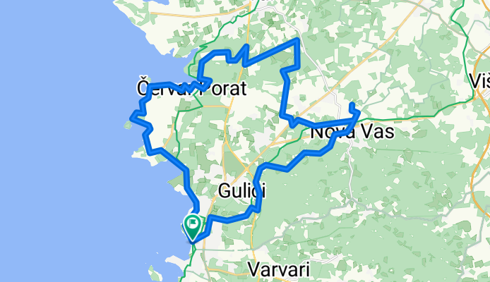145 MTB Porec Od mora do Baredina