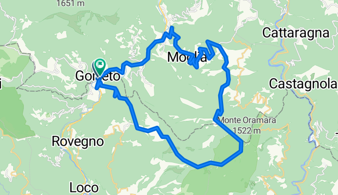 Gorreto-Monte Dego