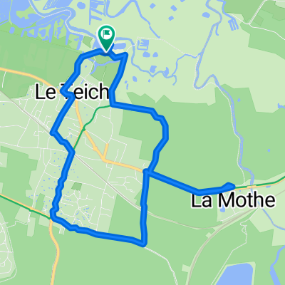Itinéraire confortable en Le Teich