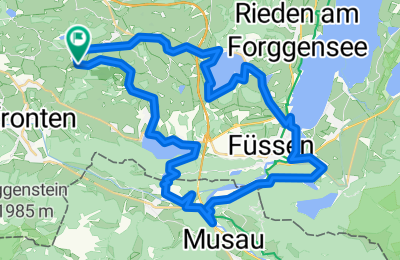 Route in der Bikemap App öffnen