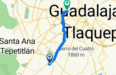 Route in der Bikemap App öffnen