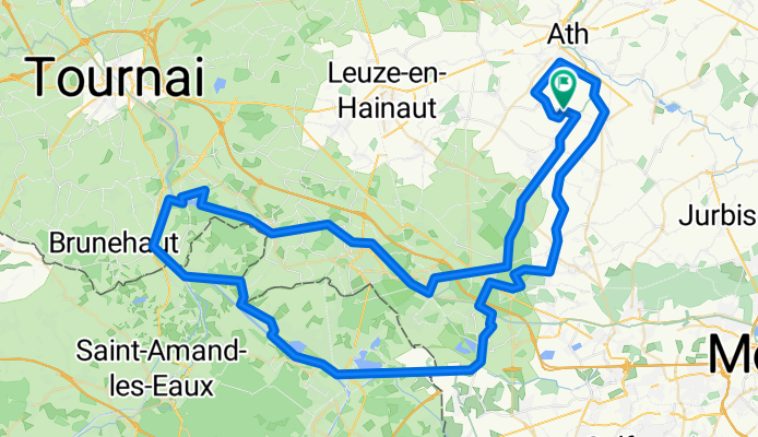 Itinéraire modéré en Chièvres