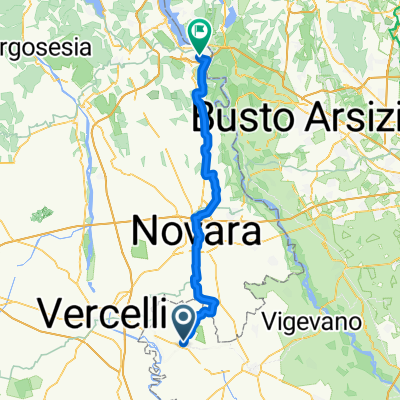 Percorso riposante in Castelletto sopra Ticino