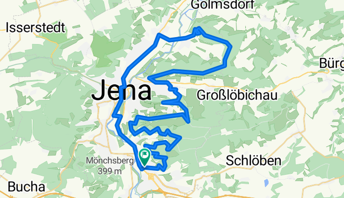 Mittlere Horizontale in Jena