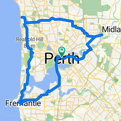 Relaxed route in Perth
