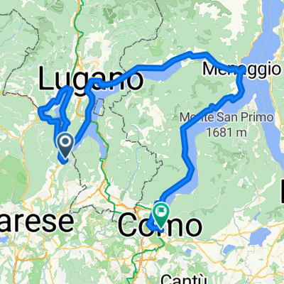 PortoCeresio-PonteTresa-Lugano-Loveno-Lenno-Como