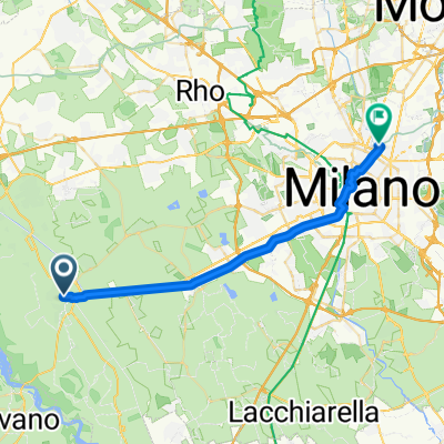 Piazza Guglielmo Marconi 2, Abbiategrasso to Via Adeodato Ressi 16, Milano