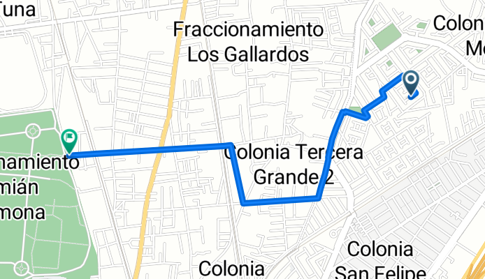 Ruta constante en San Luis Potosí