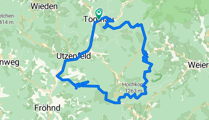 Todtnau Hochkopf - Runde