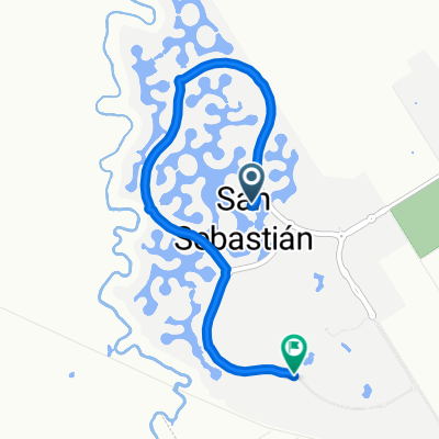 Relaxed route in Pilar