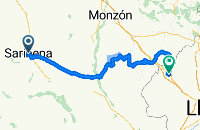 Route in der Bikemap App öffnen