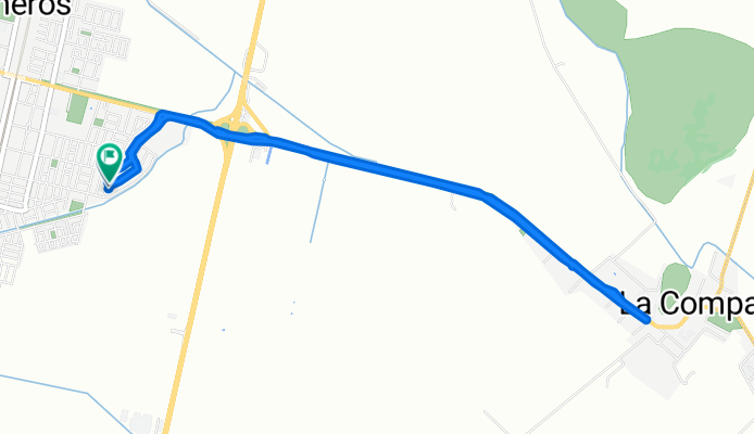 Ruta constante en Graneros