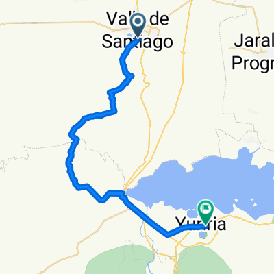 Ruta moderada en Yuriria