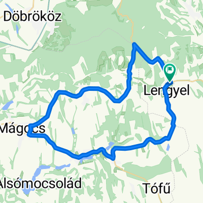 Lengyel-Nagyhajmás-Mágocs-Egyházaskozár-Lengyel
