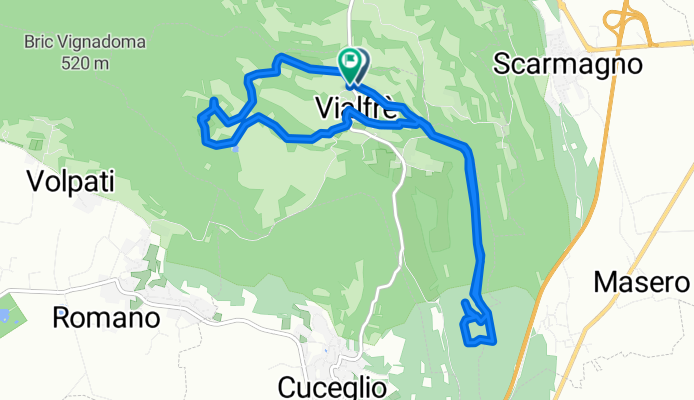 Percorso moderato in Vialfrè