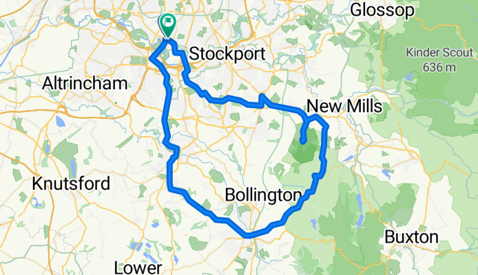 Didsbury to Mac to Lyme Park to Didsbury