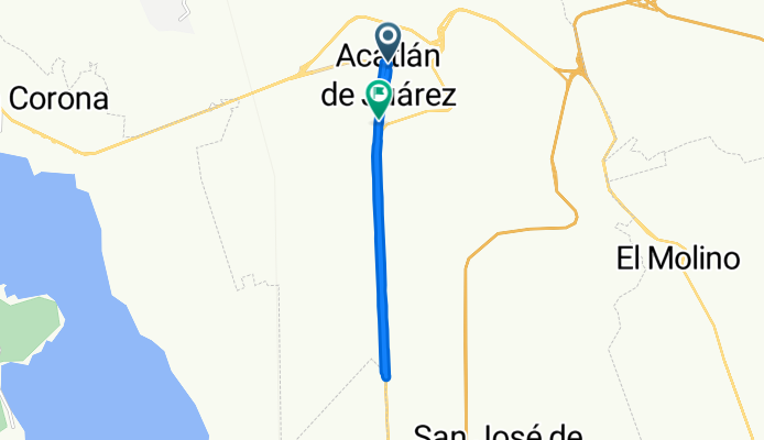 Paseo rápido en Acatlán de Juárez