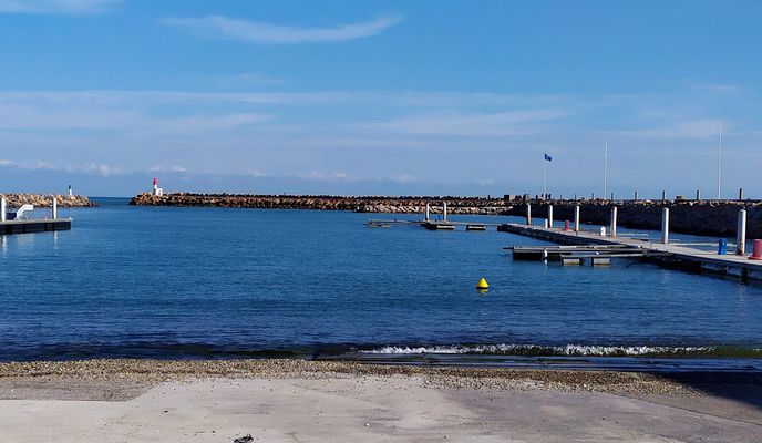 Photo 2 of the Bikemap route "Port de plaisance de Canet en Roussillon"
