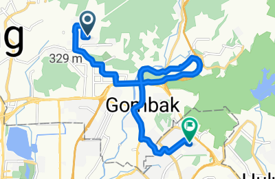 Route in der Bikemap App öffnen