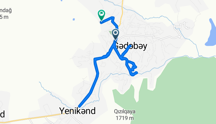 Gədəbəy küçələri