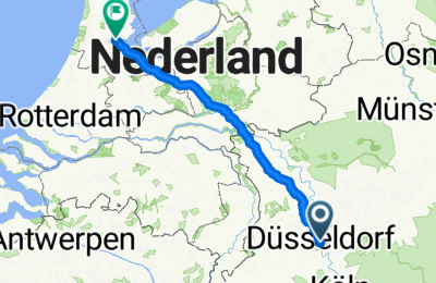 Route in der Bikemap App öffnen