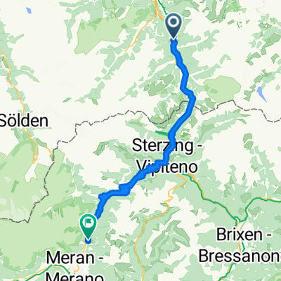 Matrei - Brenner - Sterzing - Jaufen Pass - Saltaus