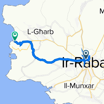 Relaxed route in Saint Laurence