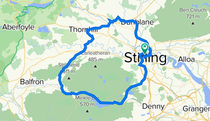 Stirling - Fintry - Kippen - Doune - BoA - Stirling