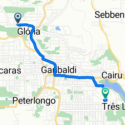 Rota repousante em Garibaldi