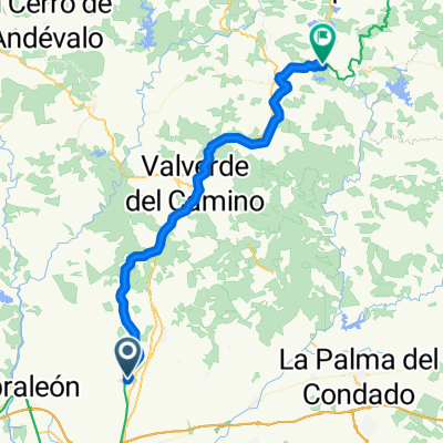 Steady ride in Minas de Riotinto