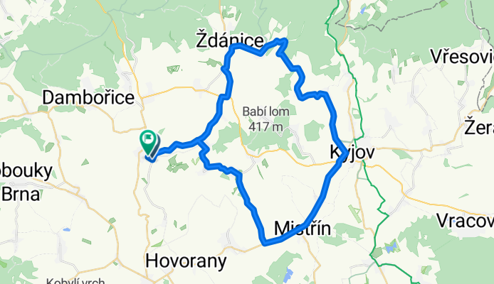 Násedlovice - Kyjov - Bukovany