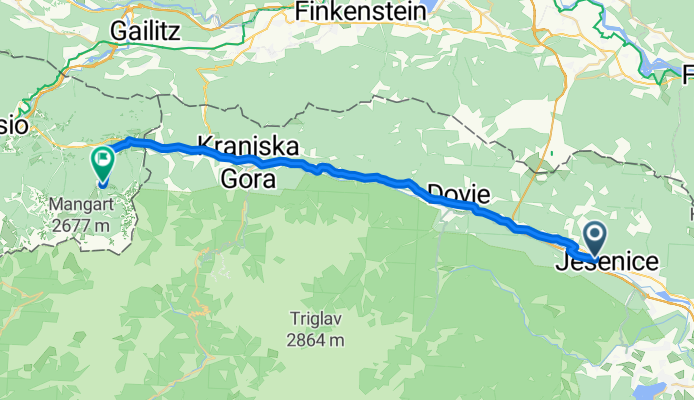 Jesenice-Belopeška jezera