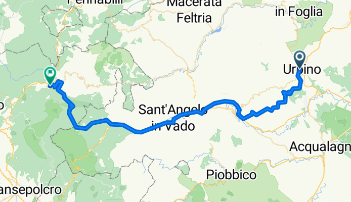 2 - Urbino-Badia Tedalda- 62 Km