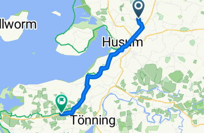 Route in der Bikemap App öffnen