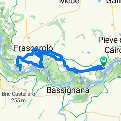 Via Maestra in Cambiò, Gambarana to Via Maestra in Cambiò, Gambarana