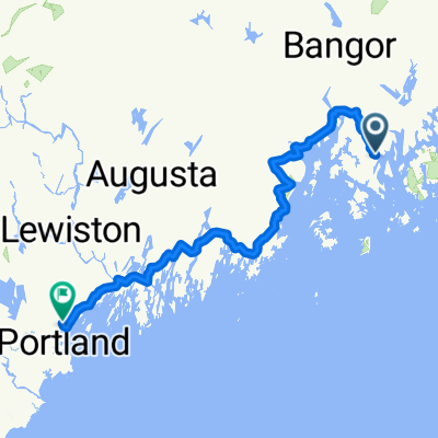 Blue Hill to Falmouth, Maine