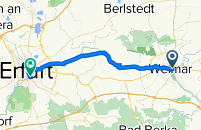 Route in der Bikemap App öffnen