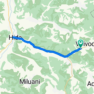 Relaxed route in Voivodeni