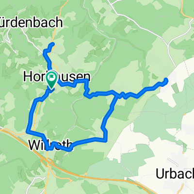 Rheinstraße 14, Horhausen (Westerwald) to Rheinstraße 10, Horhausen (Westerwald)