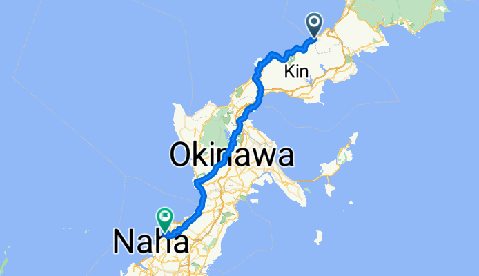 1490-1, Kise, Nago-Shi to Yafuso, Urasoe-Shi