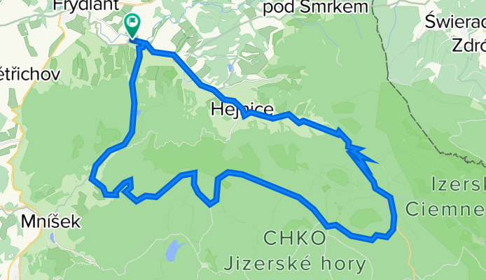 Jizerky - štolpišská silnice