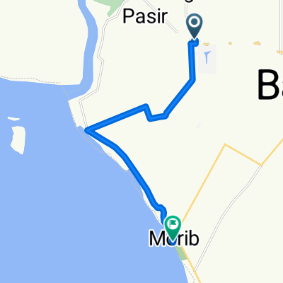 Relaxed route in Banting