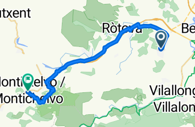 Route in der Bikemap App öffnen
