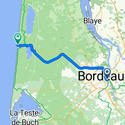 EFR 105 Bordeaux Lacanau plage