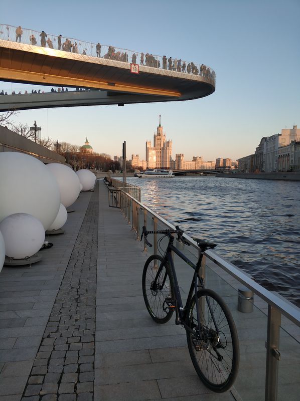 Moderate route in Moskva