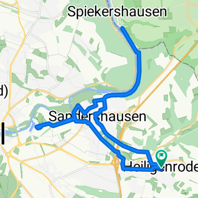 Spiekershausen über Wichtelbrunnenweg – Helleberg -